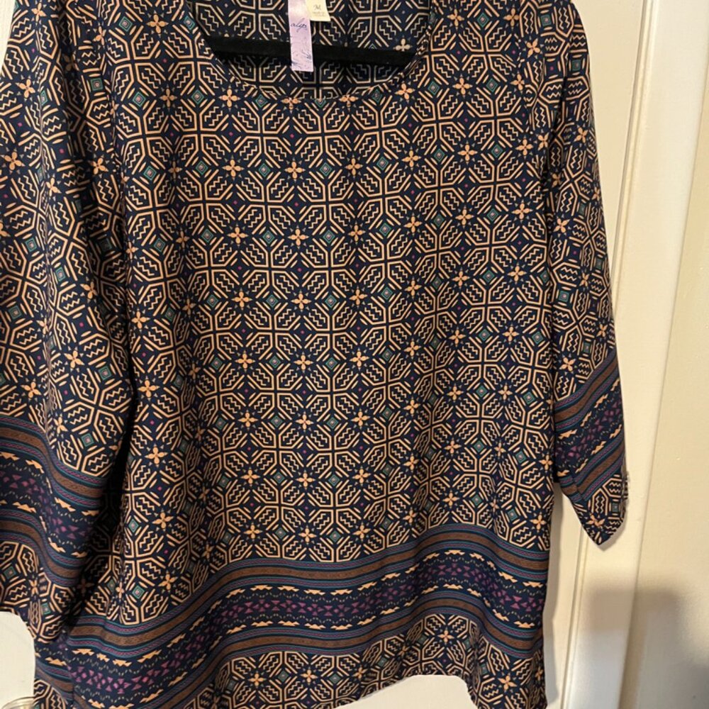 ALGA WOMENS BLOUSE SZ M - Picture 6 of 6